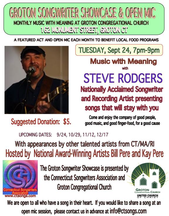 Songwriter Showcase Open Mic